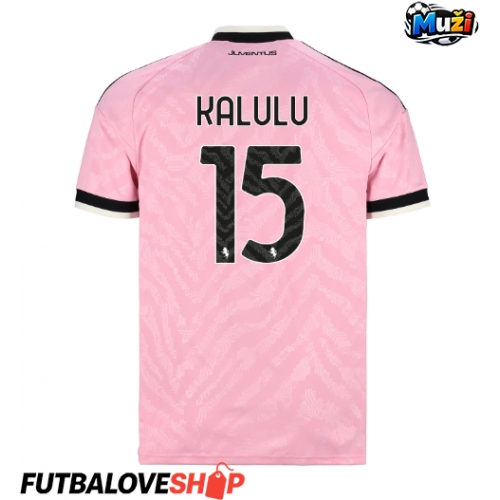 Dres Juventus Pierre Kalulu #15 Preč 2026-27 Krátky Rukáv